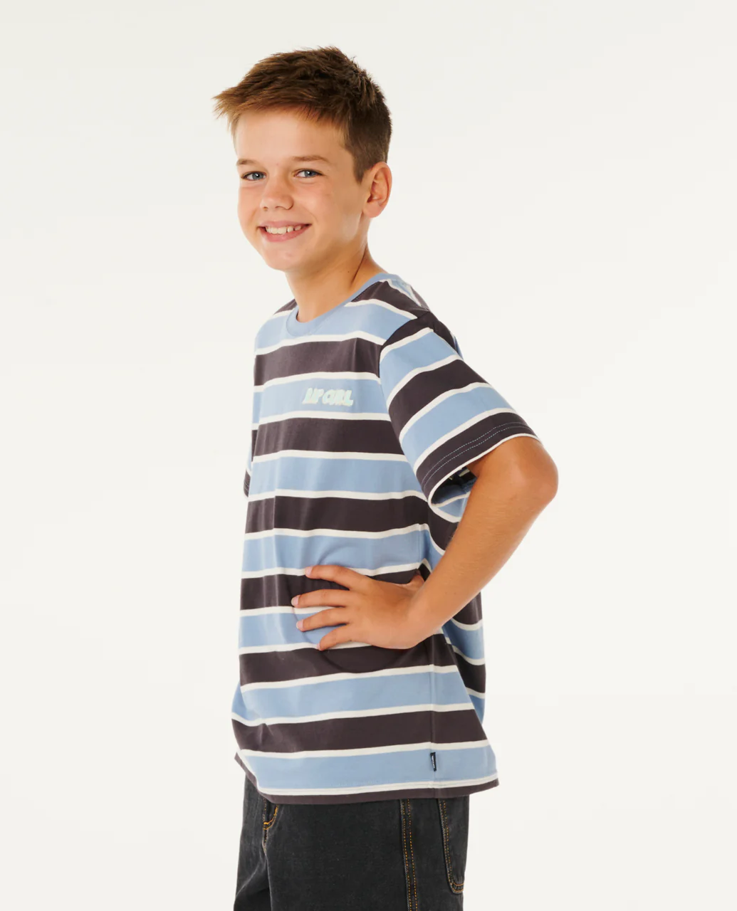 Kids Eternal Shred Stripe Tee - Image 2